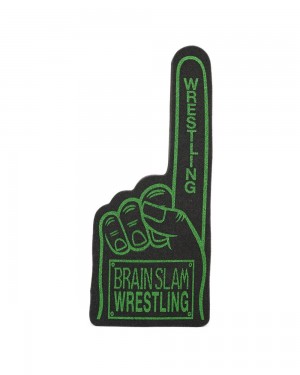 Black Brain Dead Brain Slam Wrestling Foam Finger Homeware | USA JWFU46027