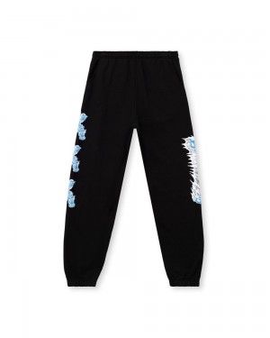 Black Brain Dead Brolic Sweat Pant | USA HJCI74291