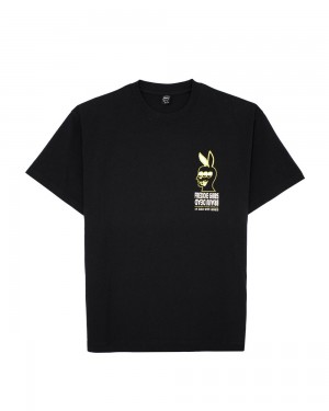 Black Brain Dead X Freddie Gibbs T-Shirt | USA QSOV27618