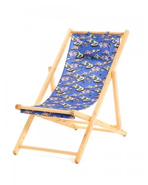 Blue Brain Dead Deck Chair Homeware | USA CVAX15426