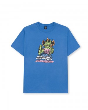 Blue Brain Dead Small Fry T-Shirt | USA FLEJ95481