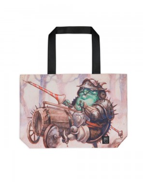 Brown Brain Dead X Magic: The Gathering Goblin War Buggy Tote Bag | USA QJEW31286