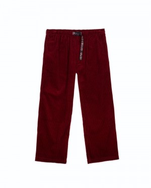 Burgundy Brain Dead Cord Climber Pant | USA QXLE34079