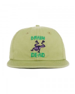 Green Brain Dead Toadman 6 Panel Hat | USA VSPK45209