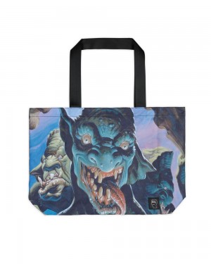 Green Brain Dead X Magic: The Gathering Legacy's Allure Tote Bag | USA PNVJ82354