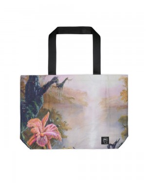 Green Brain Dead X Magic: The Gathering Swamp Tote Bag | USA YVMI45983