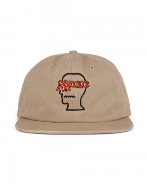 Khaki Brain Dead X Magic: The Gathering Magic Lock Hat | USA AFEU54378