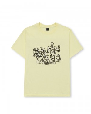 Lemon Brain Dead Punch Up T-Shirt | USA UGZQ14065