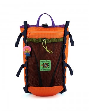 Orange Brain Dead Equipment Climbing Backpack Bag | USA ZTNI37851