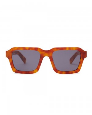 Orange Brain Dead Staunton Post Modern Primitive Eye Protection Sunglasses | USA OUCI47609