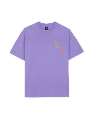 Purple Brain Dead Et T-Shirt | USA URCK60217