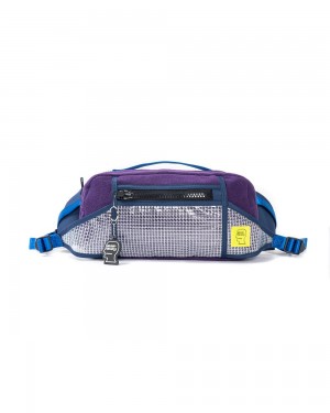 Purple Brain Dead Rush Hour Fanny Pack Bag | USA ONWD03671