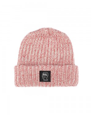 Red Brain Dead Logohead Beanie | USA GBUW74612