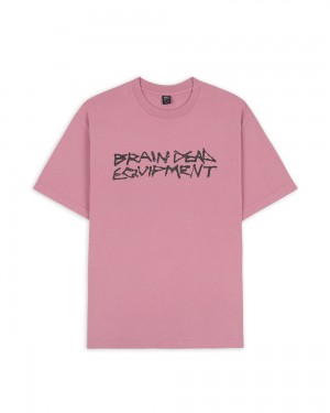 Rose Brain Dead Equipment Mind Ascension T-Shirt | USA DMCB28104