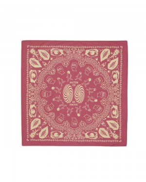 Rose Brain Dead Logohead Paisley Bandana Homeware | USA LUMQ17532