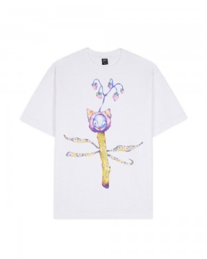 White Brain Dead Gaspar Twig T-Shirt | USA HFTP73850