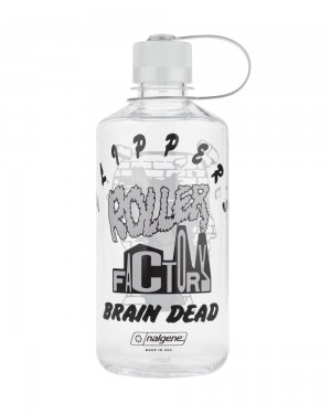 White Brain Dead X Flippers Roller Factory Nalgene Homeware | USA VYOP20581