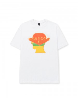 White Brain Dead X Mdou Moctar T-Shirt | USA XMTV37018