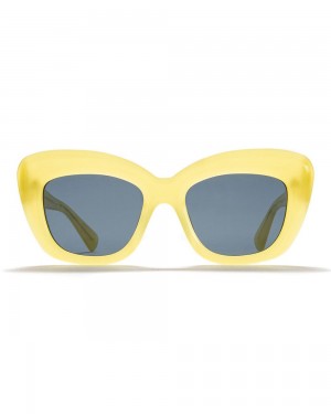 Yellow Brain Dead Chibi Sunglasses | USA VEGW28497