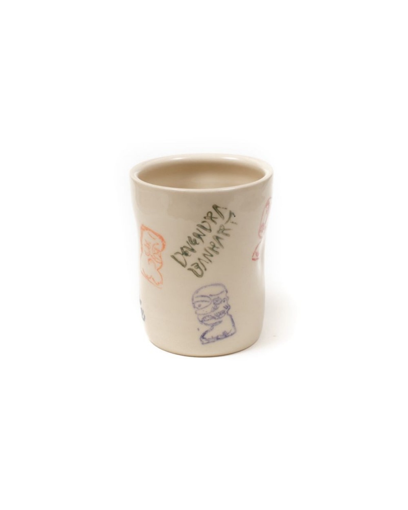 Beige Brain Dead Devendra Banhart X Ceramic Cup Homeware | USA FRYA69854