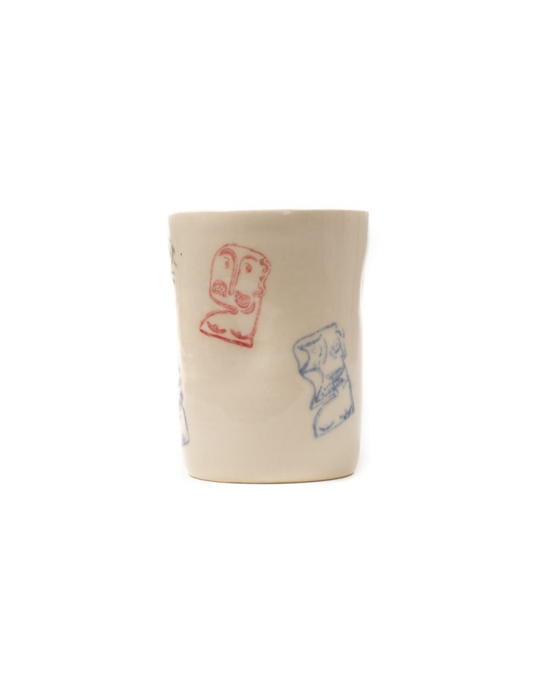 Beige Brain Dead Devendra Banhart X Ceramic Cup Homeware | USA FRYA69854