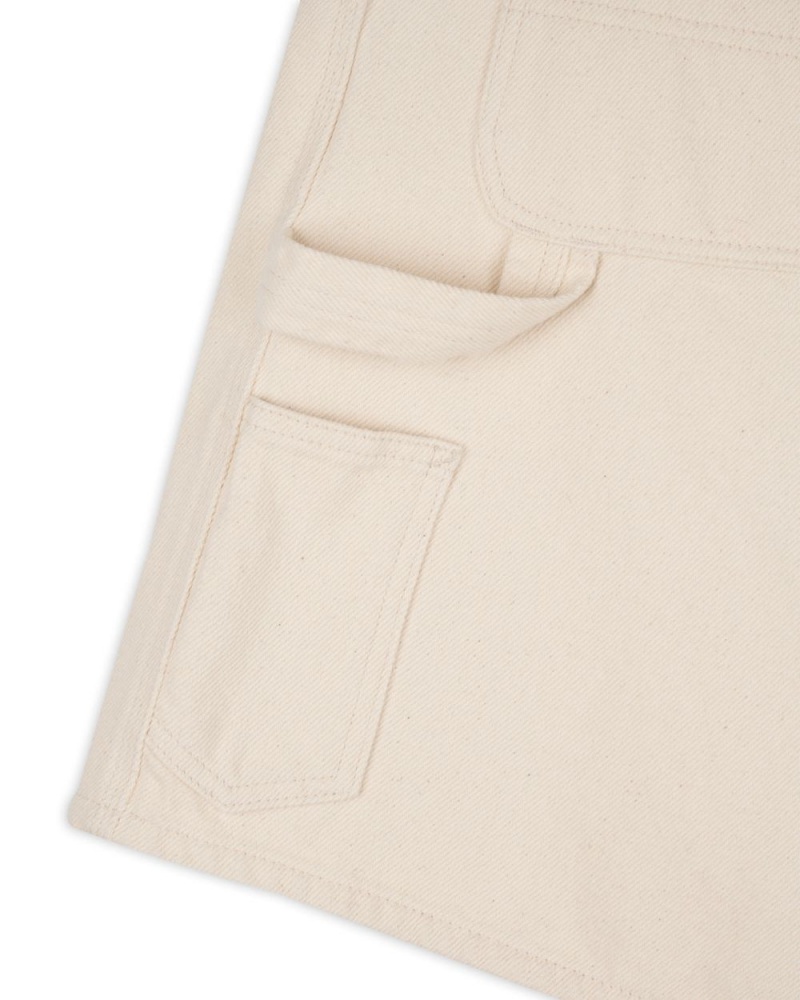 Beige Brain Dead Washed Hard/Softwear Carpenter Shorts | USA OWFB35419