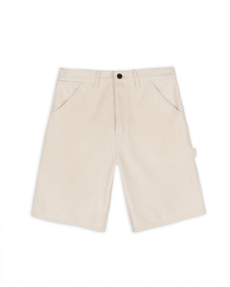 Beige Brain Dead Washed Hard/Softwear Carpenter Shorts | USA OWFB35419