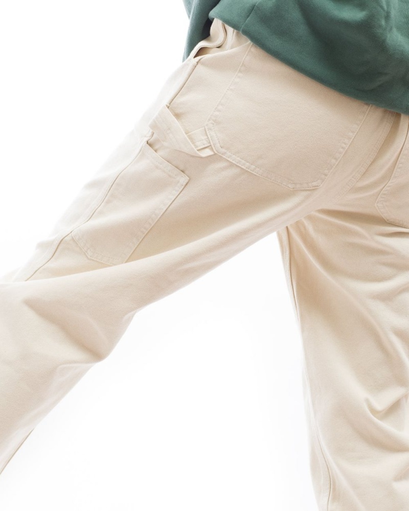 Beige Brain Dead Washed Hard/Softwear Carpenter Pant | USA AHCO81706