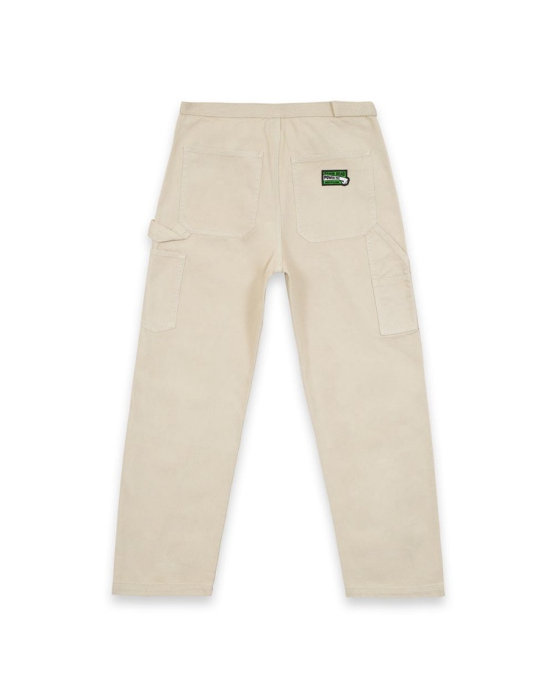 Beige Brain Dead Washed Hard/Softwear Carpenter Pant | USA AHCO81706