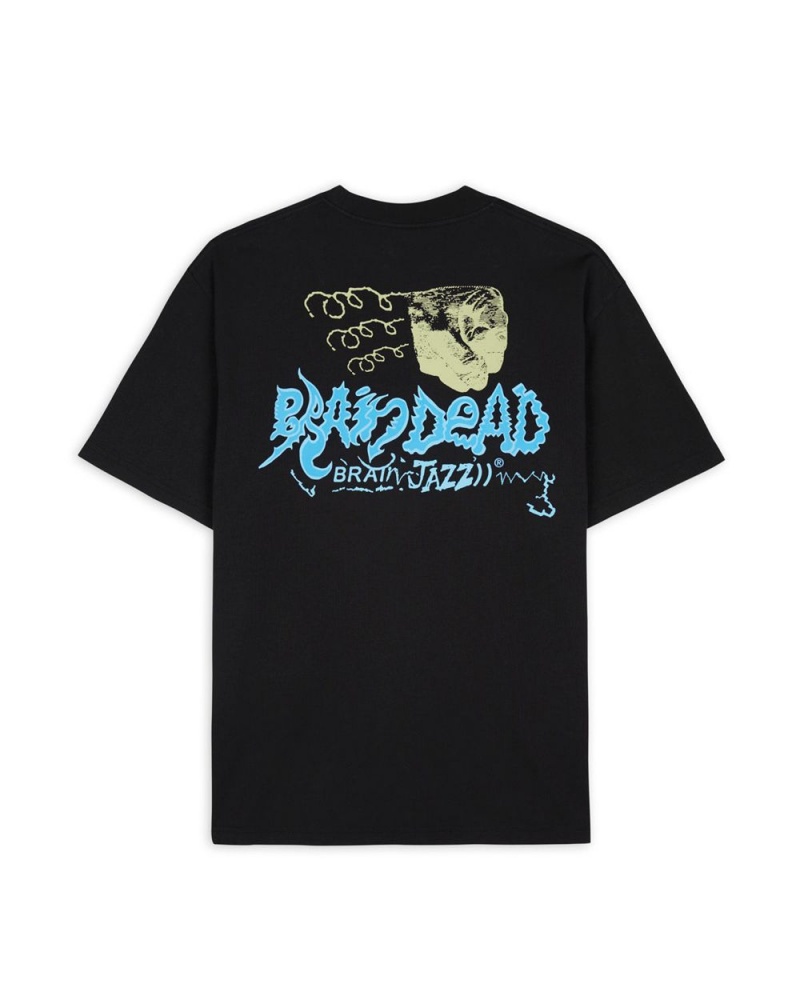 Black Brain Dead Brain Jazz T-Shirt | USA ULES92631