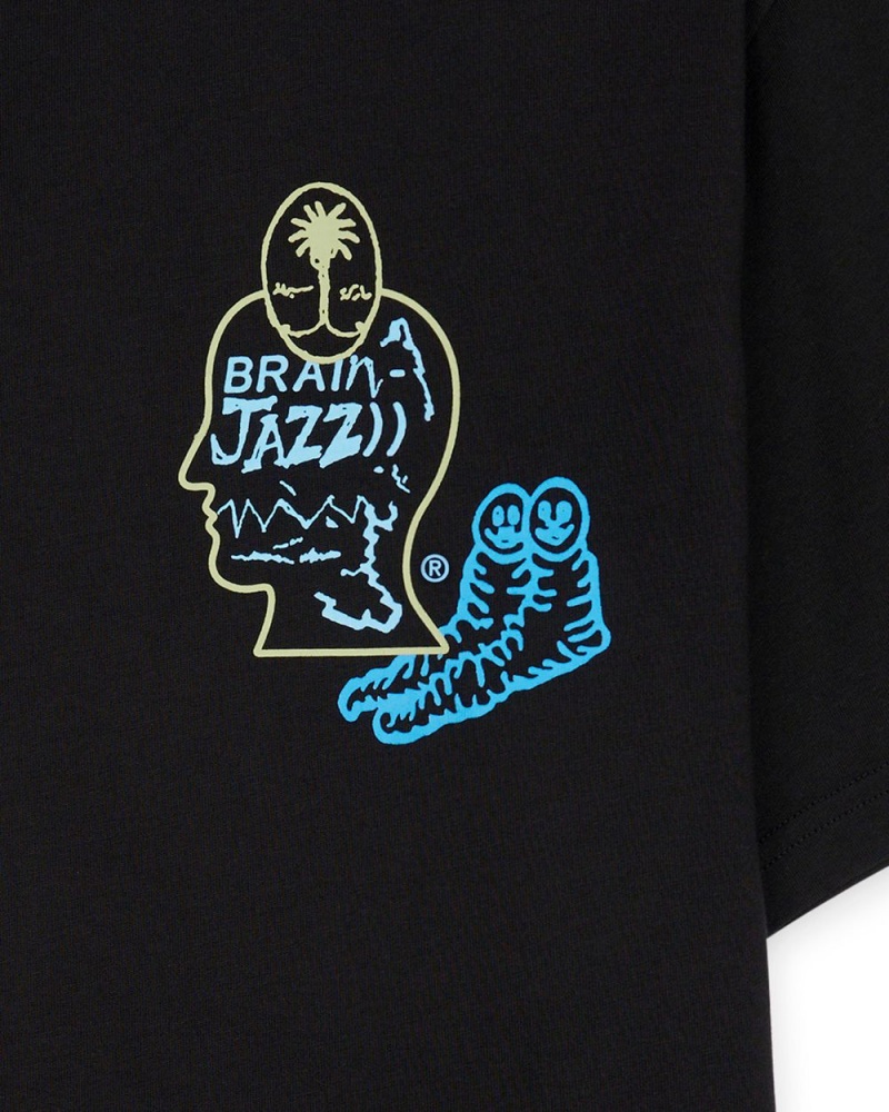 Black Brain Dead Brain Jazz T-Shirt | USA ULES92631