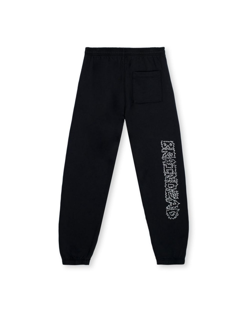 Black Brain Dead Braindead Dreams Sweat Pant | USA EAHL60921