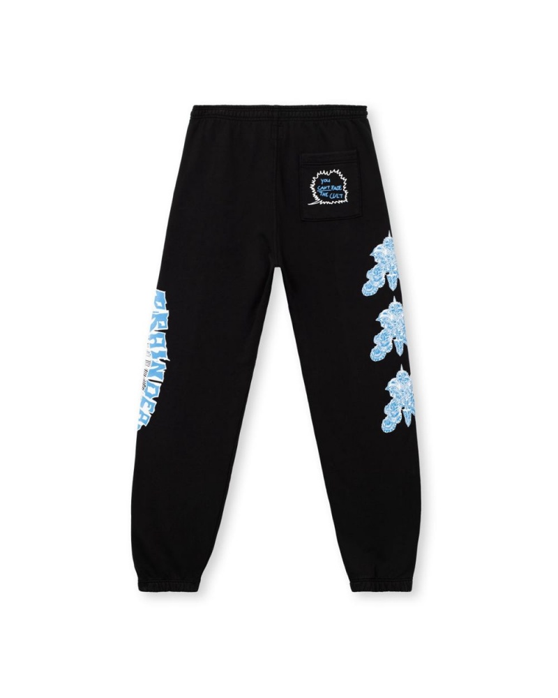 Black Brain Dead Brolic Sweat Pant | USA HJCI74291