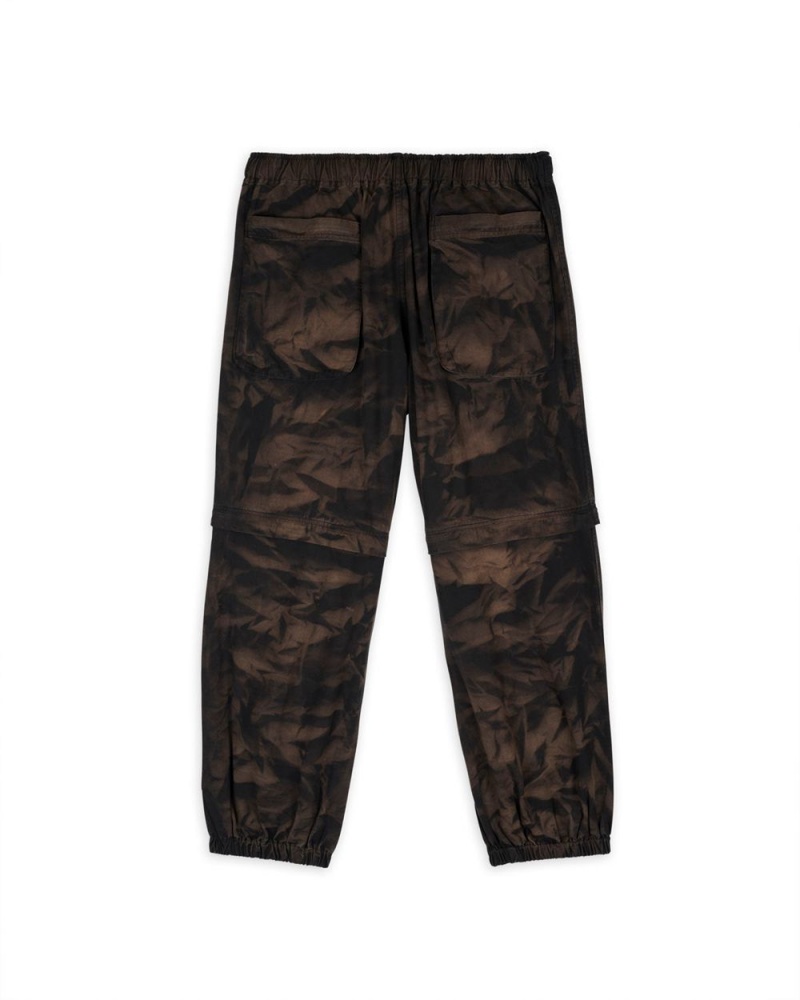 Black Brain Dead Convertible Mountain Pant | USA SGVD59182