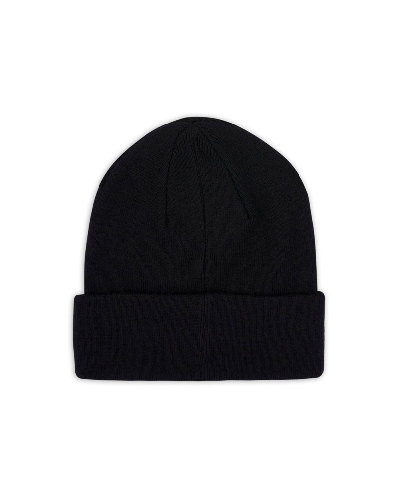 Black Brain Dead Fw22 Logo Head Wool Beanie | USA LPEI79453