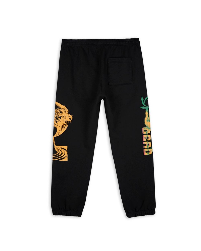 Black Brain Dead Global Streams Sweatpant | USA VCTS92734