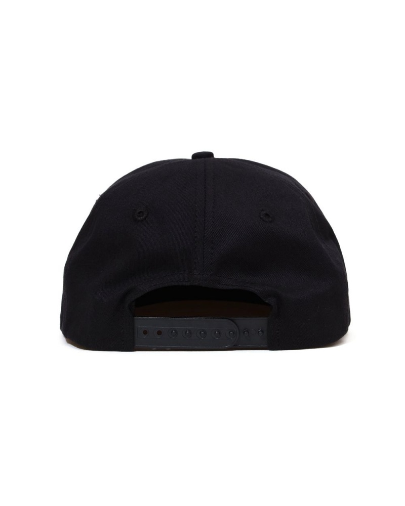 Black Brain Dead Prehistoric Twill Six Panel Hat | USA DTXW45368