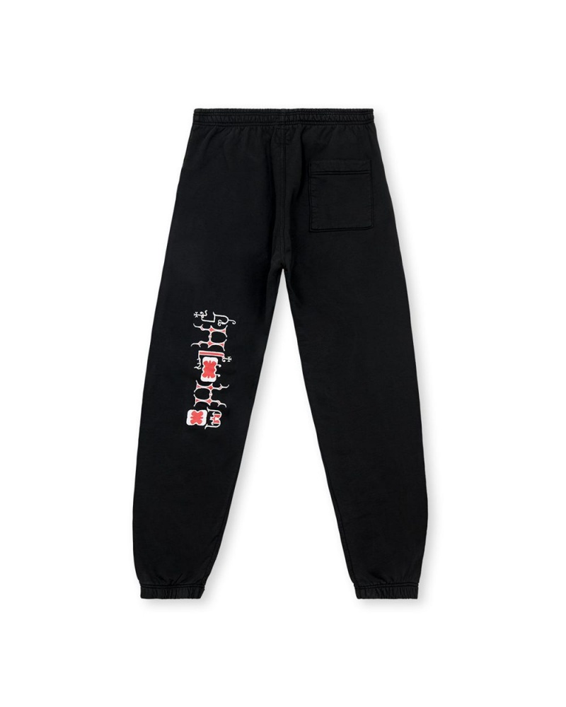 Black Brain Dead Shlohmo Heaven Sweat Pant | USA PWYT18603