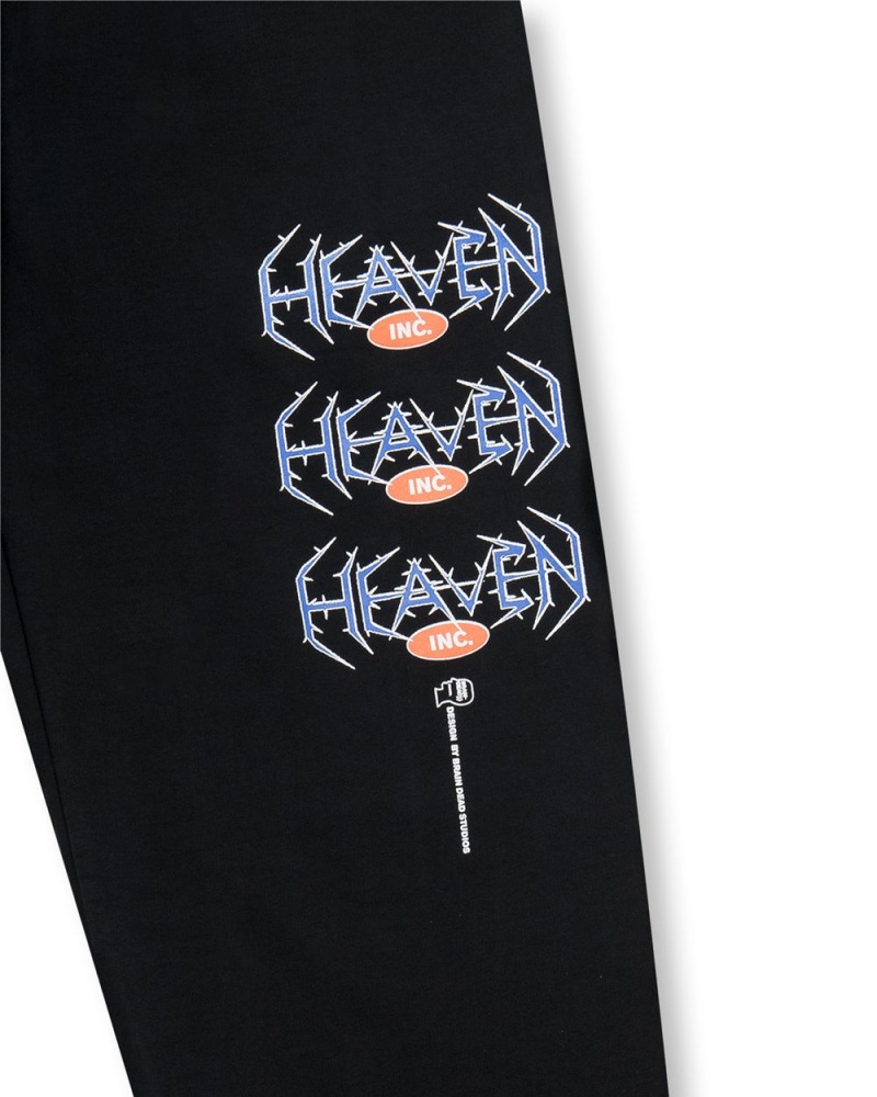 Black Brain Dead Shlohmo Heaven Sweat Pant | USA PWYT18603