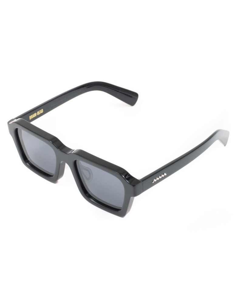 Black Brain Dead Staunton Post Modern Primitive Eye Protection Sunglasses | USA PNIA71280