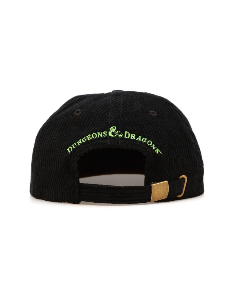 Black Brain Dead X Dungeons & Dragons Head Dice Hat | USA IBGW94850