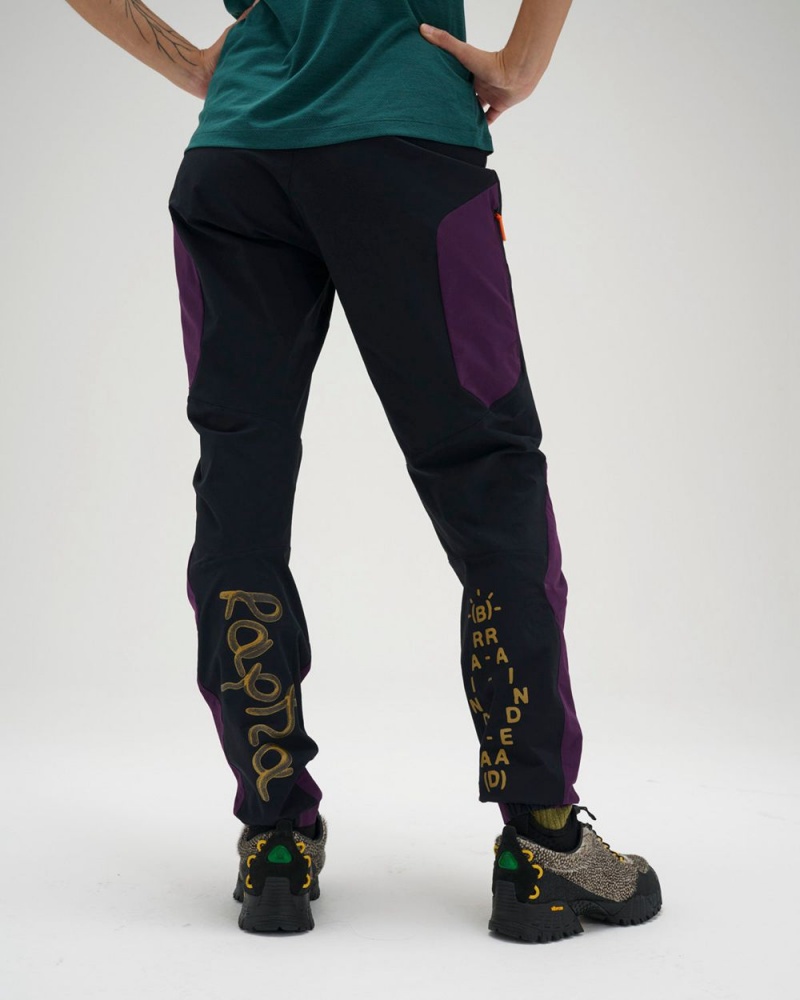 Black Brain Dead X Rapha Trail Pant | USA OJDS93172