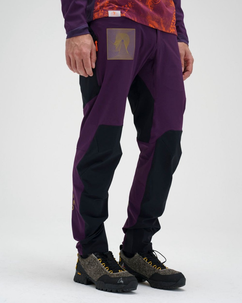 Black Brain Dead X Rapha Trail Pant | USA OQVM59736