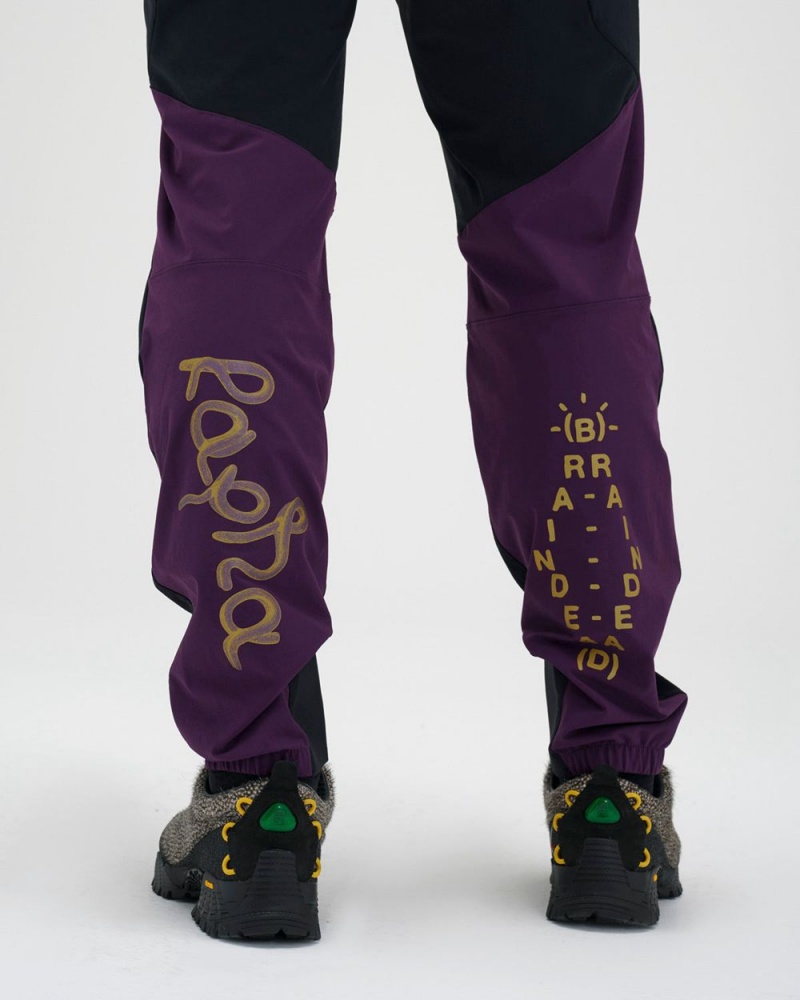 Black Brain Dead X Rapha Trail Pant | USA OQVM59736