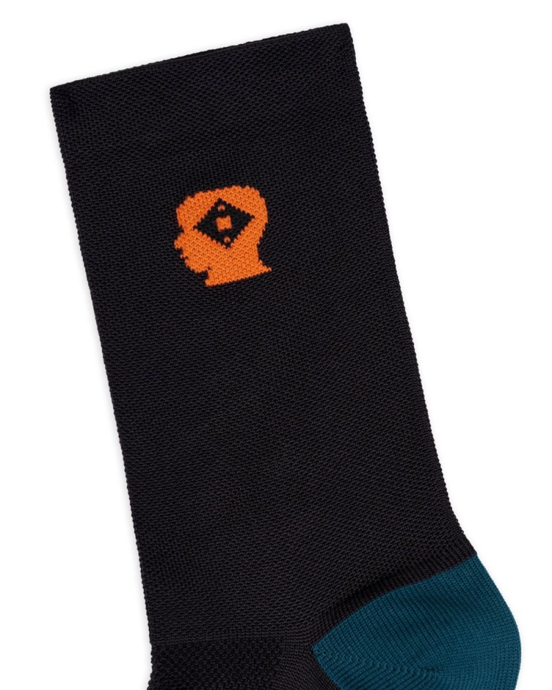 Black Brain Dead X Rapha Trail Socks | USA SNAR31529