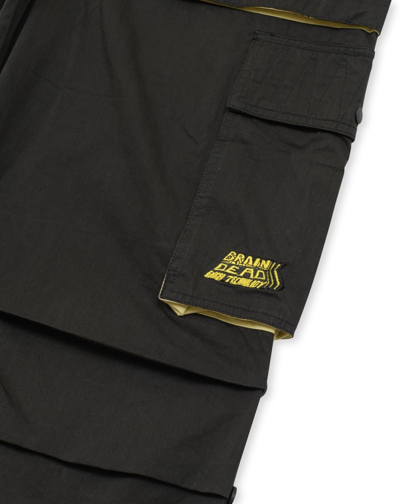 Black Brain Dead X Them Adjustable Skate Pant | USA IGCN34816