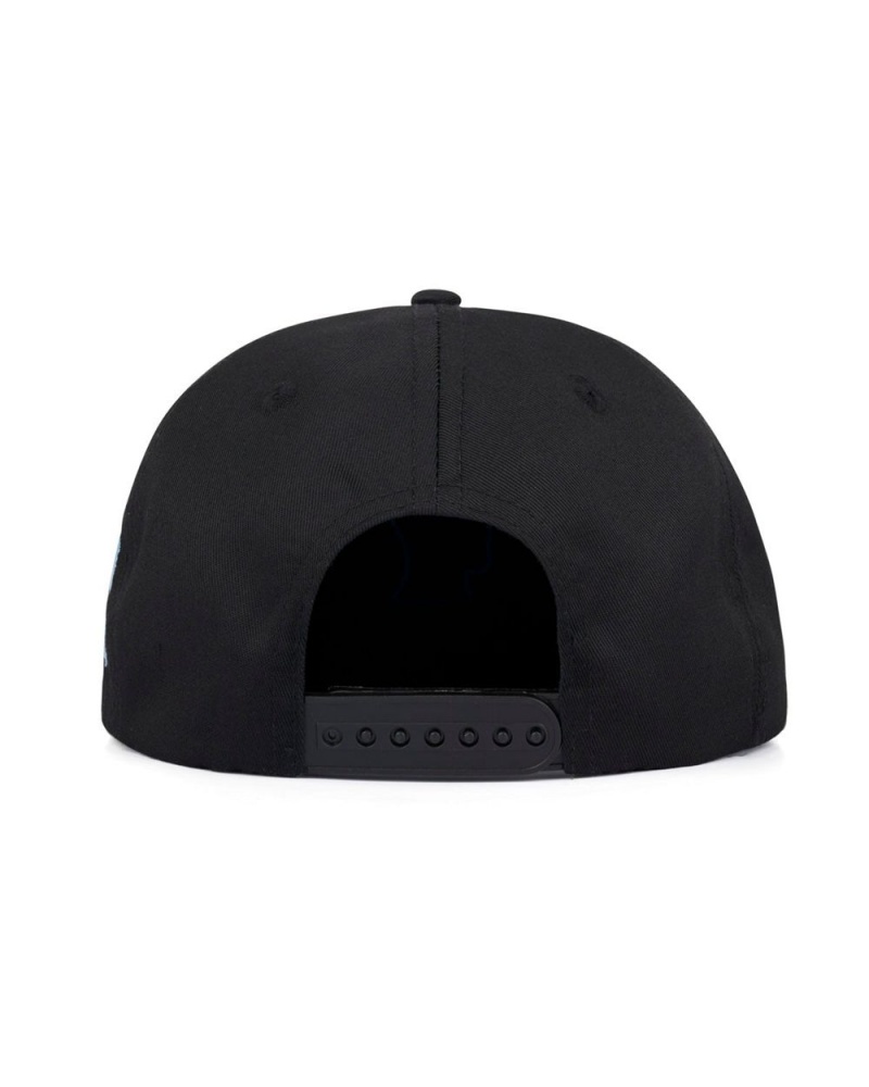 Black Brain Dead X Them Skates Logo Head Dots Hat | USA OTUR40398