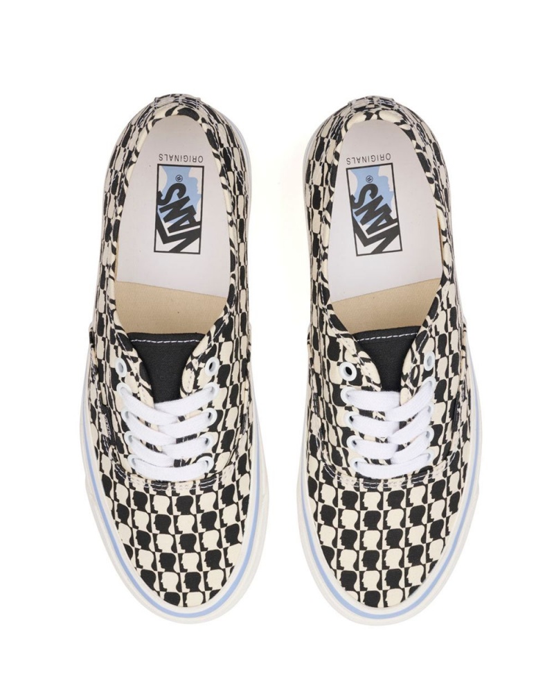 Black White Brain Dead X Vans Og Authentic Shoes | USA AOND70124