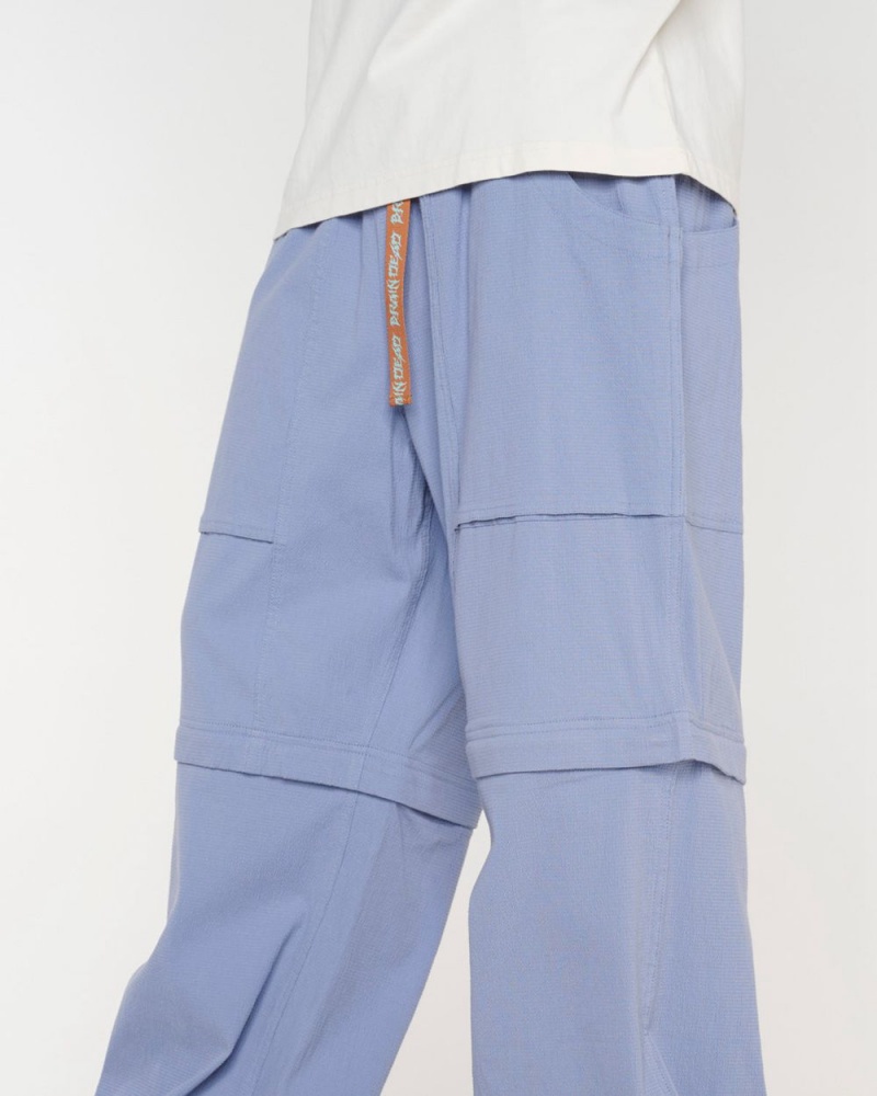 Blue Brain Dead Alpinist Seersucker Convertible Pant | USA BSGI06598