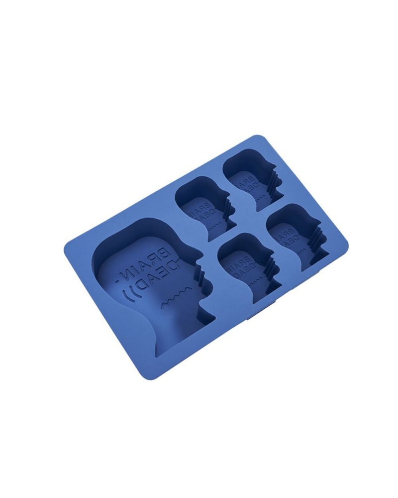 Blue Brain Dead Brain Freeze Logohead Ice Tray Homeware | USA KESW90134